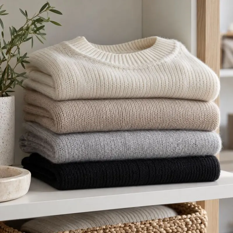 Pull en maille douce (exemple)